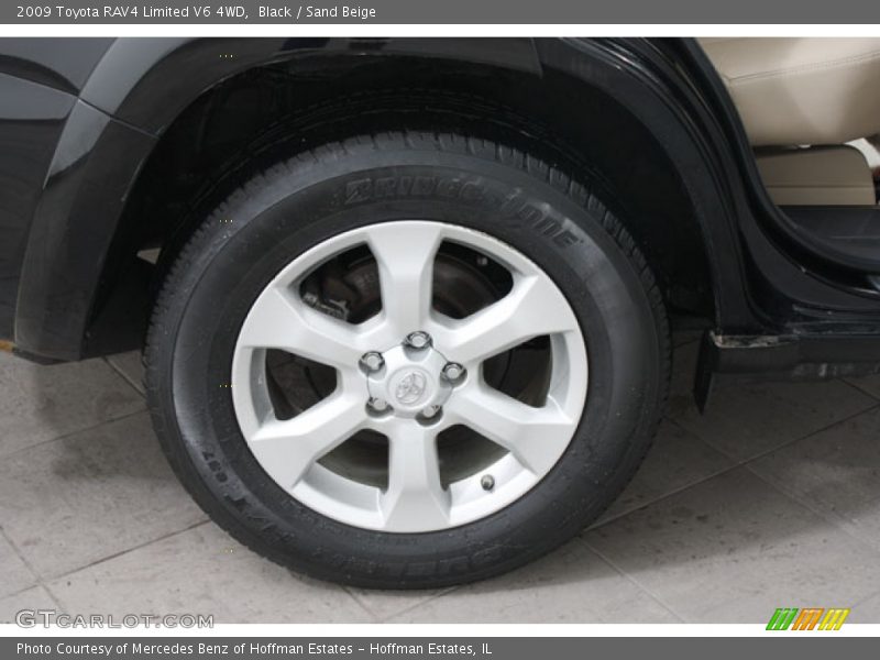 Black / Sand Beige 2009 Toyota RAV4 Limited V6 4WD