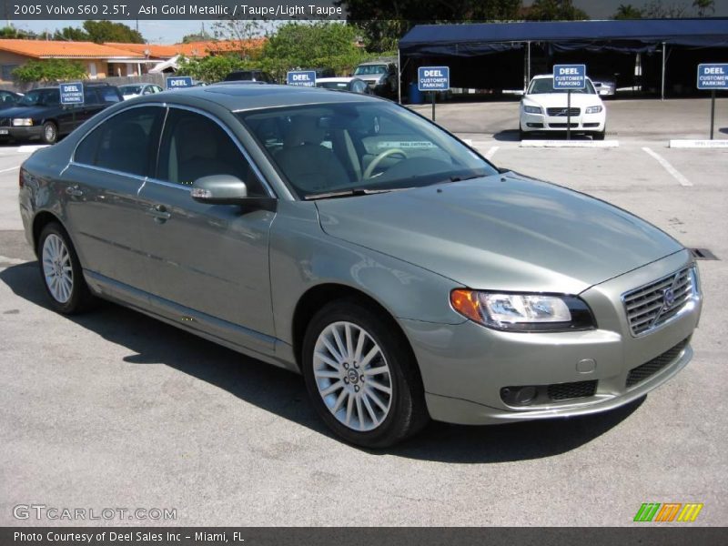 Ash Gold Metallic / Taupe/Light Taupe 2005 Volvo S60 2.5T