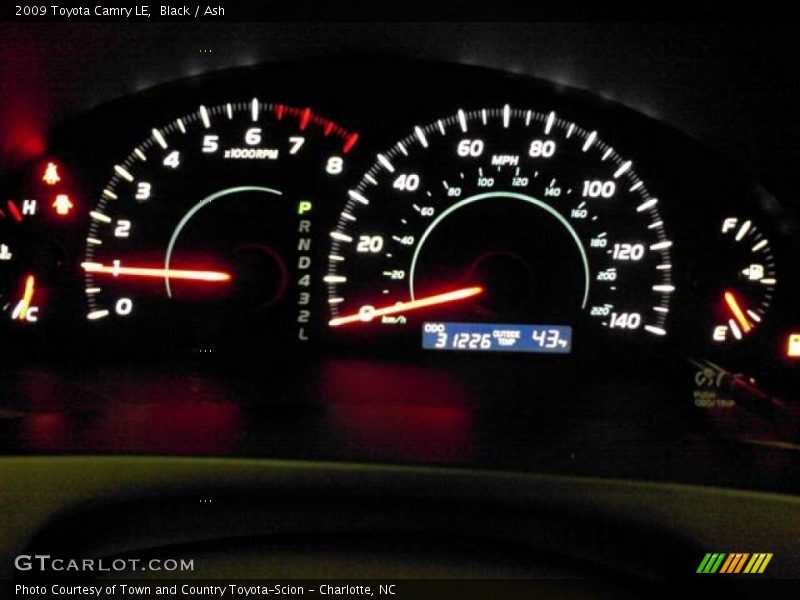 Black / Ash 2009 Toyota Camry LE