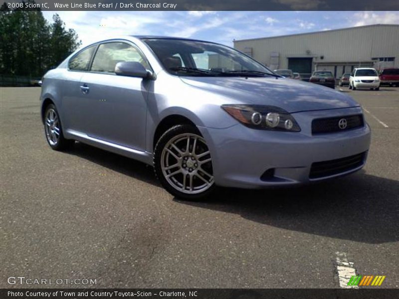 Wave Line Blue Pearl / Dark Charcoal Gray 2008 Scion tC