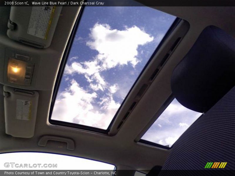 Wave Line Blue Pearl / Dark Charcoal Gray 2008 Scion tC