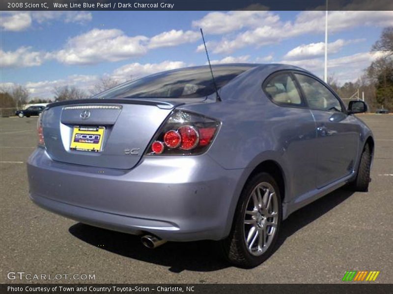 Wave Line Blue Pearl / Dark Charcoal Gray 2008 Scion tC
