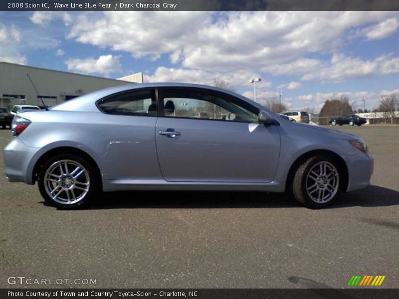 Wave Line Blue Pearl / Dark Charcoal Gray 2008 Scion tC