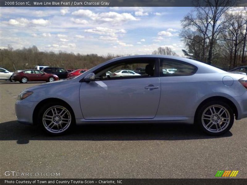 Wave Line Blue Pearl / Dark Charcoal Gray 2008 Scion tC