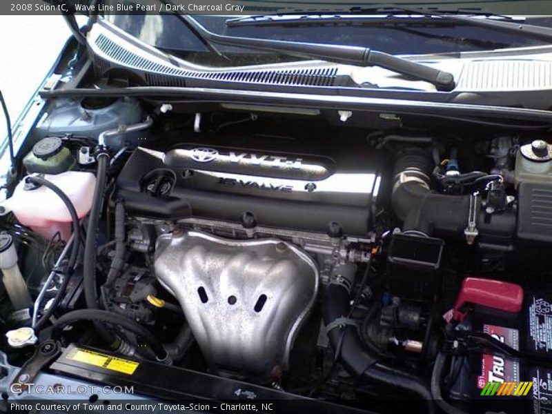 Wave Line Blue Pearl / Dark Charcoal Gray 2008 Scion tC
