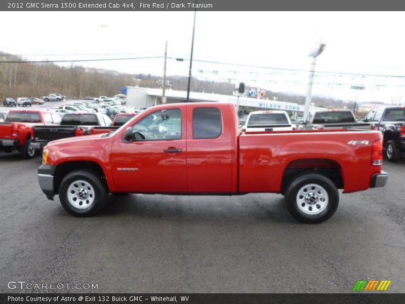  2012 Sierra 1500 Extended Cab 4x4 Fire Red