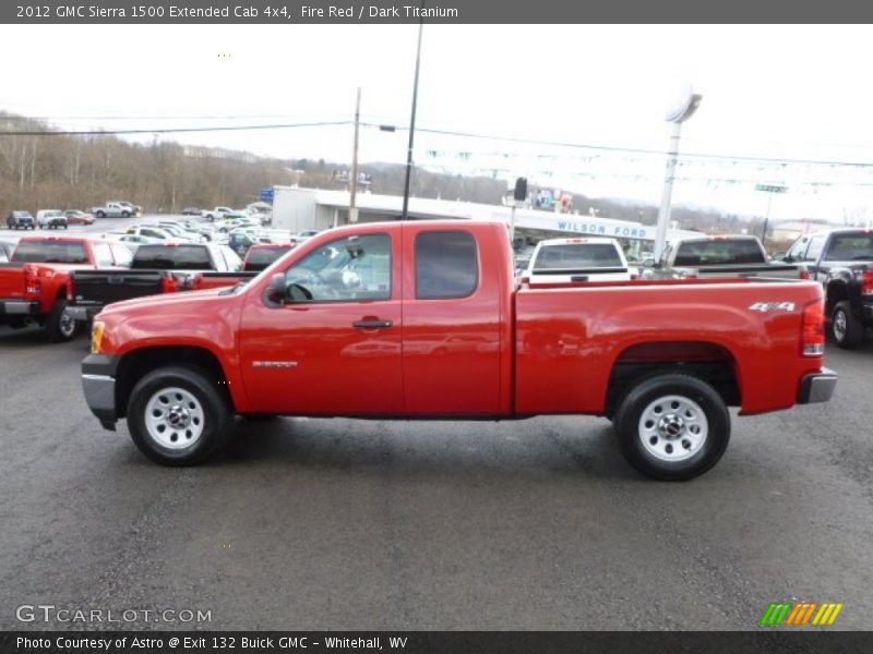  2012 Sierra 1500 Extended Cab 4x4 Fire Red