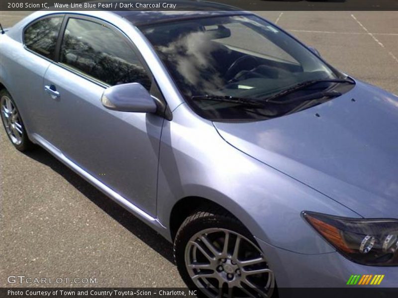 Wave Line Blue Pearl / Dark Charcoal Gray 2008 Scion tC