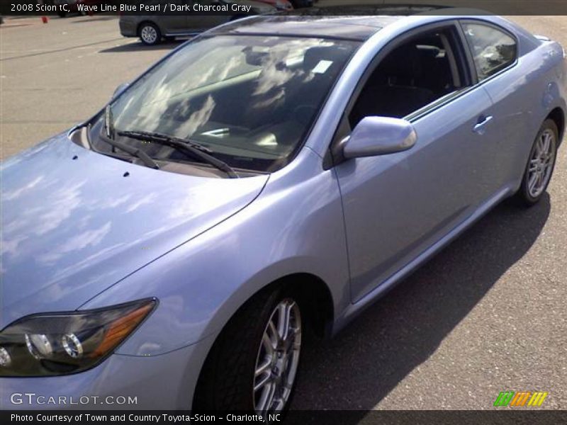 Wave Line Blue Pearl / Dark Charcoal Gray 2008 Scion tC