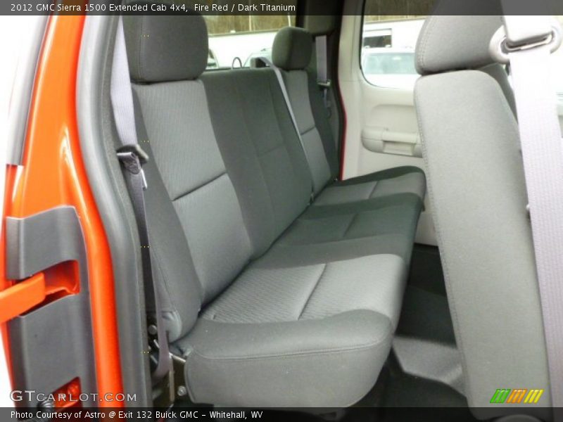 Fire Red / Dark Titanium 2012 GMC Sierra 1500 Extended Cab 4x4