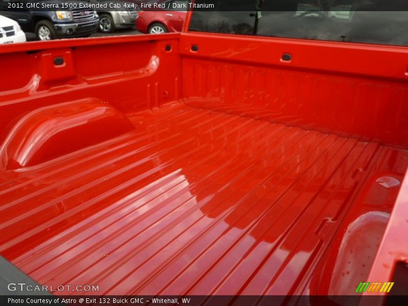Fire Red / Dark Titanium 2012 GMC Sierra 1500 Extended Cab 4x4