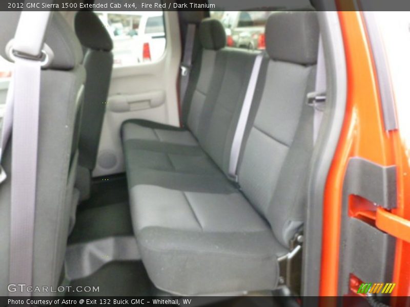 Fire Red / Dark Titanium 2012 GMC Sierra 1500 Extended Cab 4x4