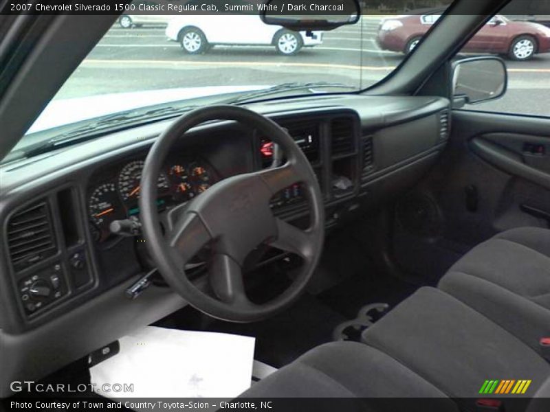 Summit White / Dark Charcoal 2007 Chevrolet Silverado 1500 Classic Regular Cab