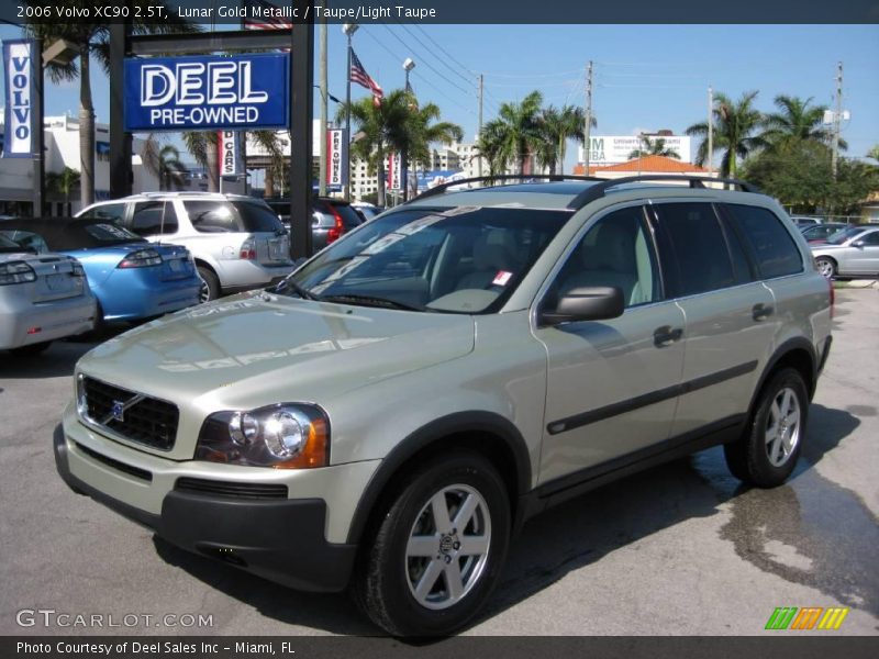 Lunar Gold Metallic / Taupe/Light Taupe 2006 Volvo XC90 2.5T