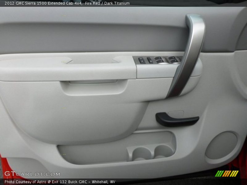 Fire Red / Dark Titanium 2012 GMC Sierra 1500 Extended Cab 4x4