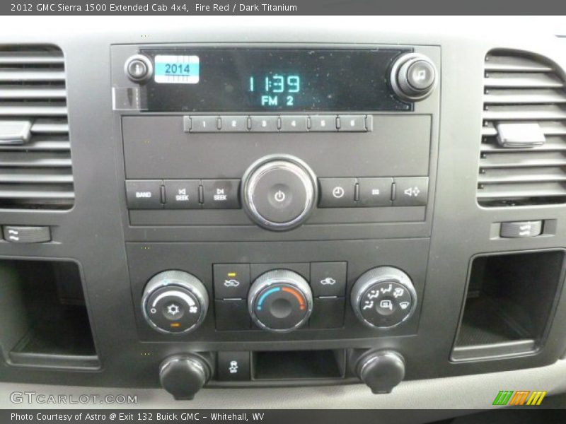 Fire Red / Dark Titanium 2012 GMC Sierra 1500 Extended Cab 4x4