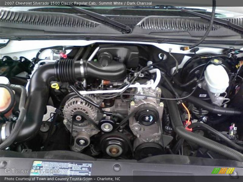 Summit White / Dark Charcoal 2007 Chevrolet Silverado 1500 Classic Regular Cab