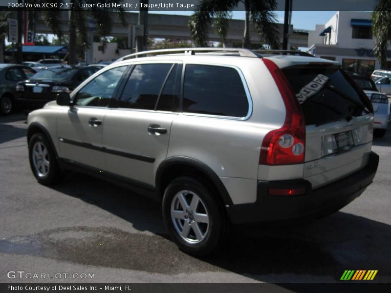 Lunar Gold Metallic / Taupe/Light Taupe 2006 Volvo XC90 2.5T