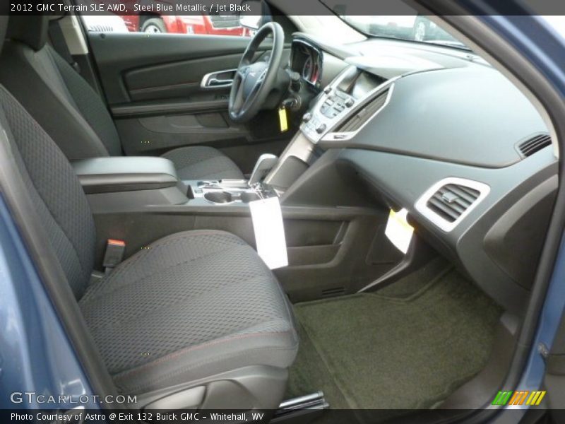 Steel Blue Metallic / Jet Black 2012 GMC Terrain SLE AWD