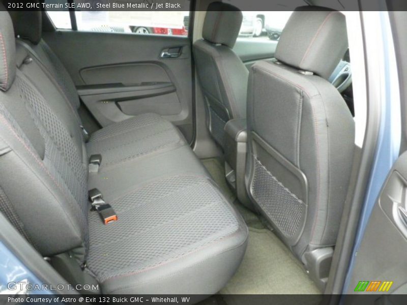 Steel Blue Metallic / Jet Black 2012 GMC Terrain SLE AWD