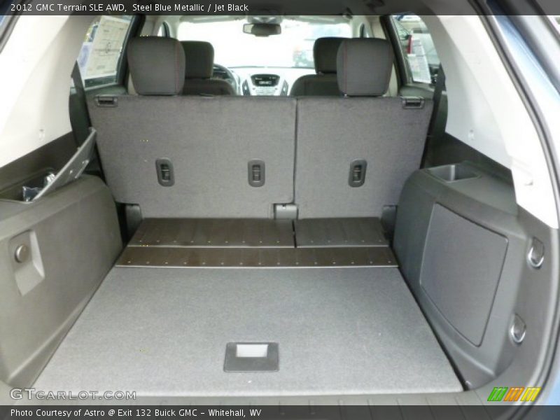 Steel Blue Metallic / Jet Black 2012 GMC Terrain SLE AWD