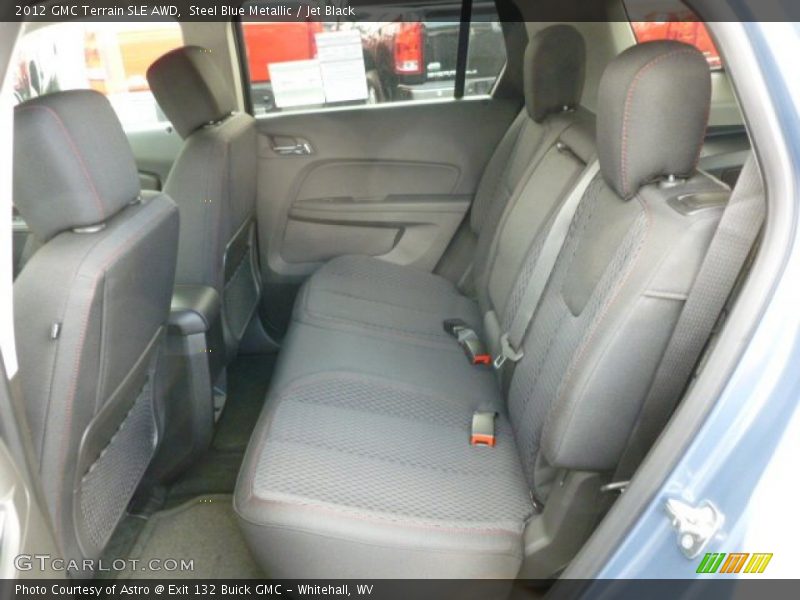 Steel Blue Metallic / Jet Black 2012 GMC Terrain SLE AWD