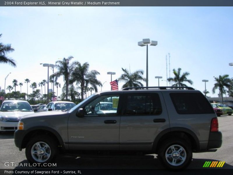 Mineral Grey Metallic / Medium Parchment 2004 Ford Explorer XLS