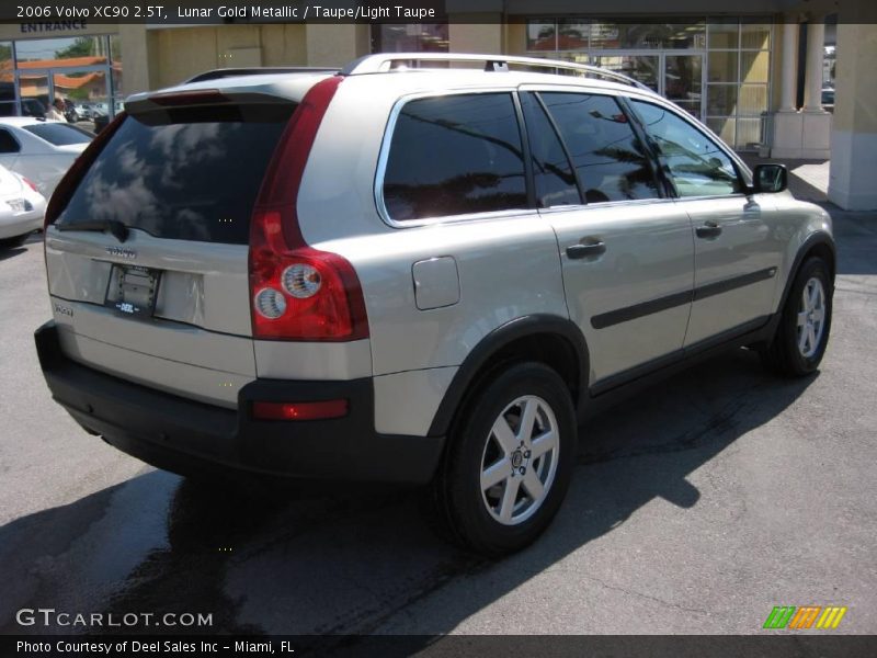 Lunar Gold Metallic / Taupe/Light Taupe 2006 Volvo XC90 2.5T