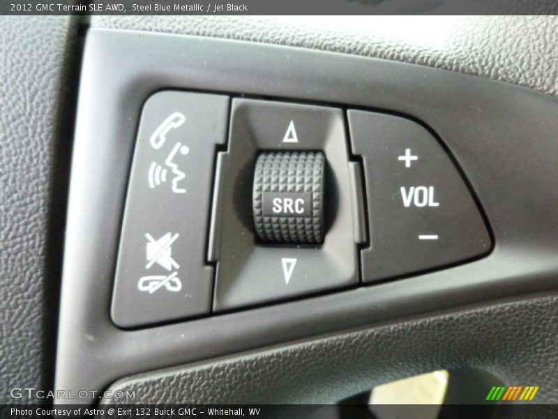 Steel Blue Metallic / Jet Black 2012 GMC Terrain SLE AWD