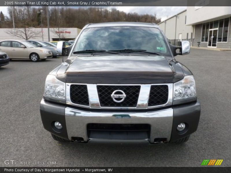 Smoke Gray / Graphite/Titanium 2005 Nissan Titan LE King Cab 4x4