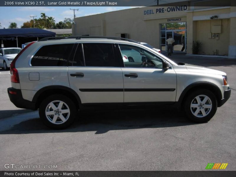 Lunar Gold Metallic / Taupe/Light Taupe 2006 Volvo XC90 2.5T