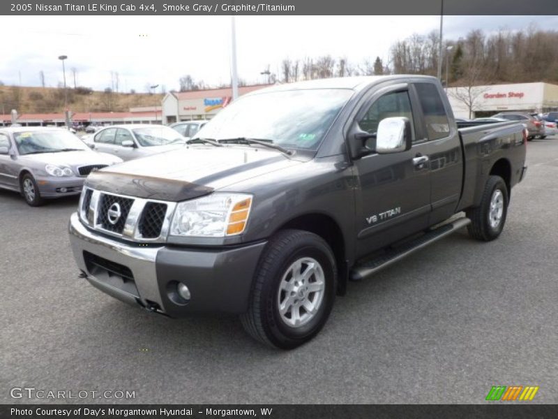 Smoke Gray / Graphite/Titanium 2005 Nissan Titan LE King Cab 4x4
