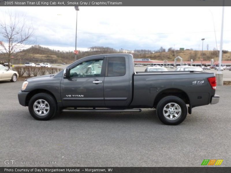 Smoke Gray / Graphite/Titanium 2005 Nissan Titan LE King Cab 4x4