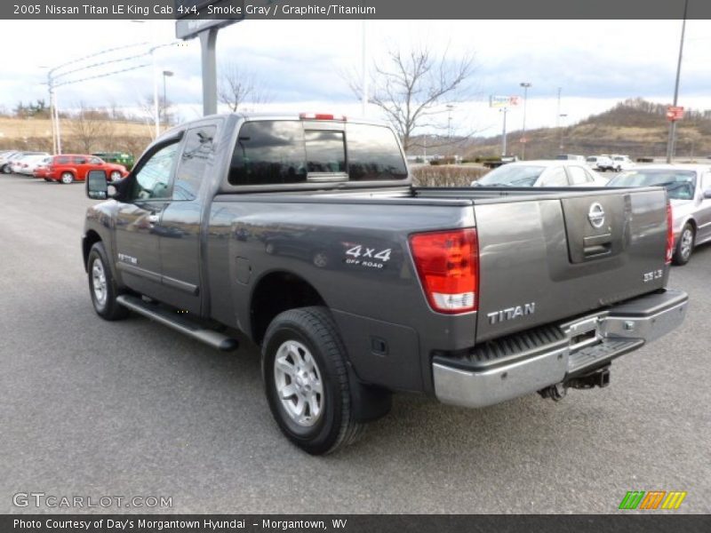 Smoke Gray / Graphite/Titanium 2005 Nissan Titan LE King Cab 4x4