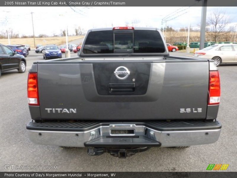 Smoke Gray / Graphite/Titanium 2005 Nissan Titan LE King Cab 4x4