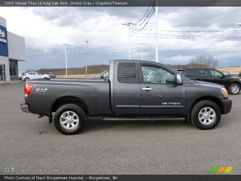Smoke Gray / Graphite/Titanium 2005 Nissan Titan LE King Cab 4x4