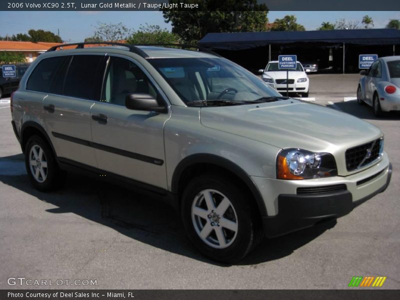 Lunar Gold Metallic / Taupe/Light Taupe 2006 Volvo XC90 2.5T