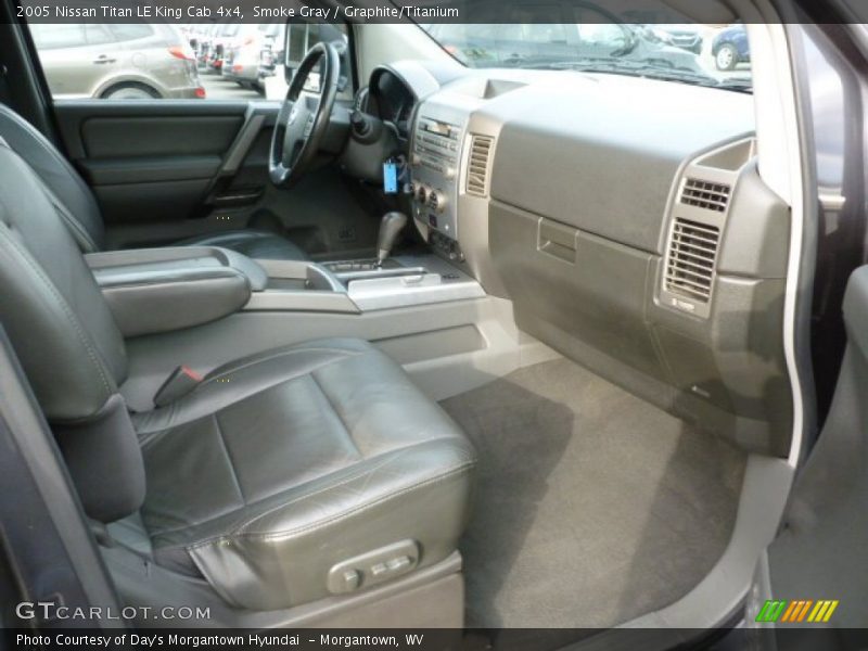 Smoke Gray / Graphite/Titanium 2005 Nissan Titan LE King Cab 4x4