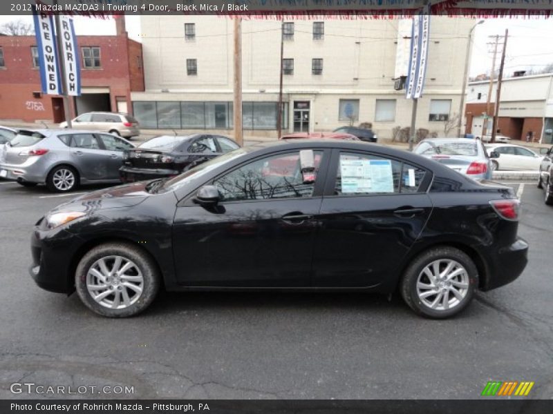 Black Mica / Black 2012 Mazda MAZDA3 i Touring 4 Door