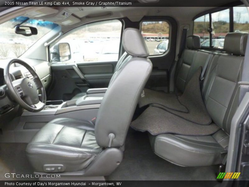 Smoke Gray / Graphite/Titanium 2005 Nissan Titan LE King Cab 4x4