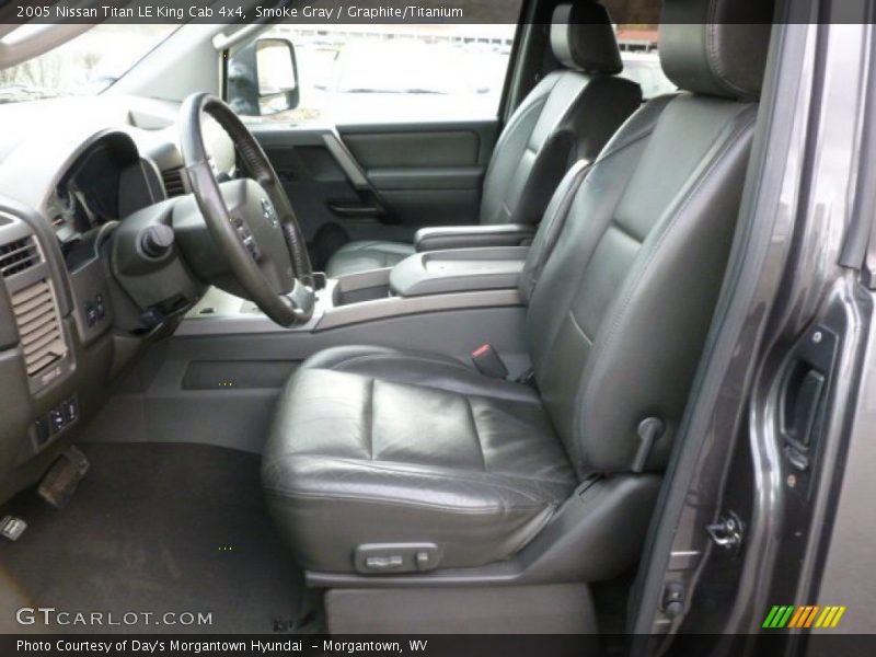 Smoke Gray / Graphite/Titanium 2005 Nissan Titan LE King Cab 4x4