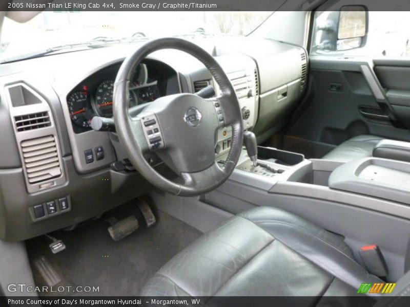 Smoke Gray / Graphite/Titanium 2005 Nissan Titan LE King Cab 4x4