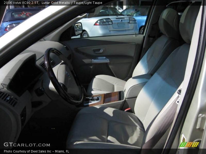 Lunar Gold Metallic / Taupe/Light Taupe 2006 Volvo XC90 2.5T