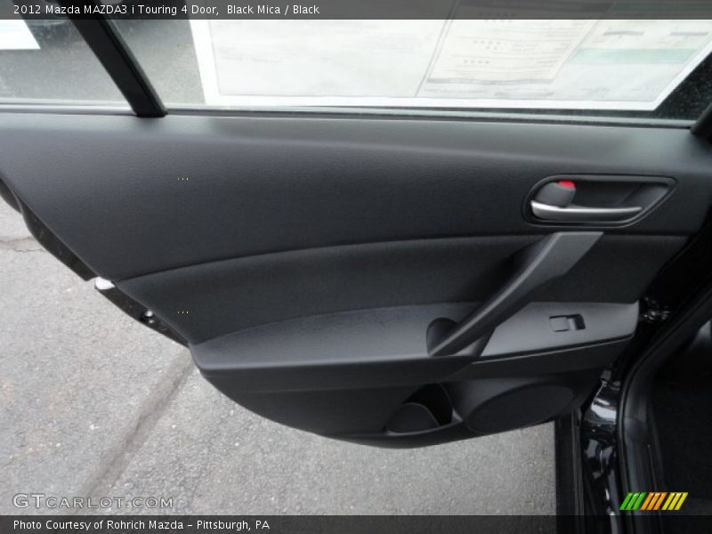 Black Mica / Black 2012 Mazda MAZDA3 i Touring 4 Door