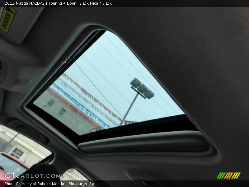 Black Mica / Black 2012 Mazda MAZDA3 i Touring 4 Door