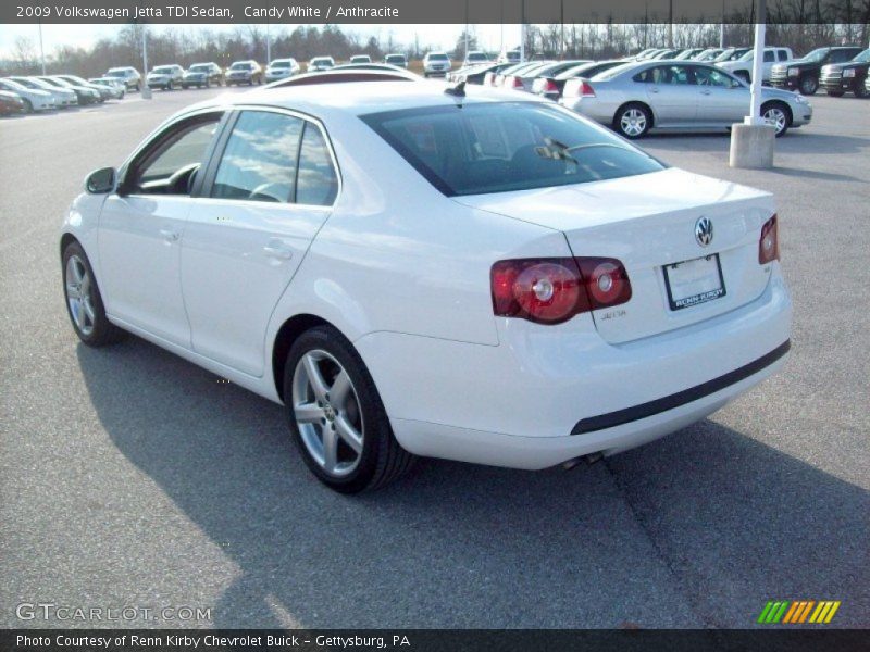 Candy White / Anthracite 2009 Volkswagen Jetta TDI Sedan