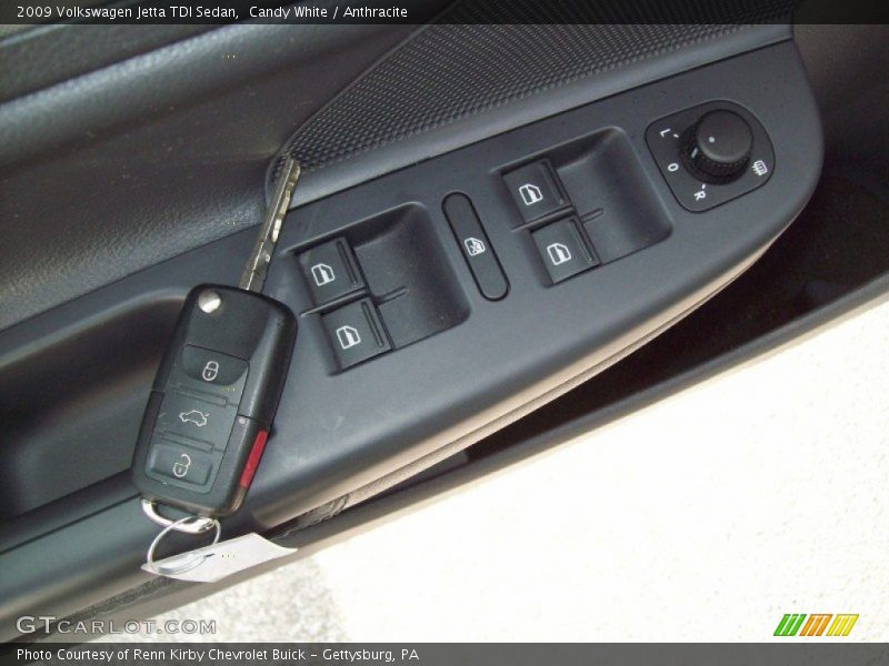 Candy White / Anthracite 2009 Volkswagen Jetta TDI Sedan