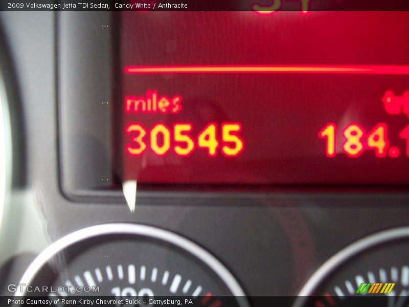 Candy White / Anthracite 2009 Volkswagen Jetta TDI Sedan