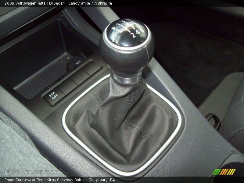 Candy White / Anthracite 2009 Volkswagen Jetta TDI Sedan