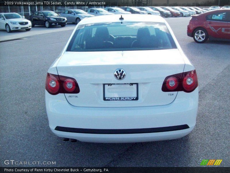 Candy White / Anthracite 2009 Volkswagen Jetta TDI Sedan